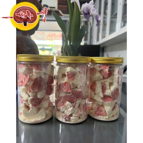 SỮA CHUA ĐÔNG TRÙNG HẠ THẢO DÂU SẤY THĂNG HOA (100g) SỮA CHUA ĐÔNG TRÙNG HẠ THẢO DÂU SẤY THĂNG HOA (100g)
