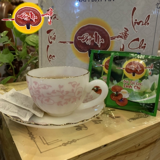 TRÀ TÚI LỌC LINH CHI HOA CÚC