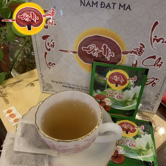 TRÀ TÚI LỌC LINH CHI HOA CÚC