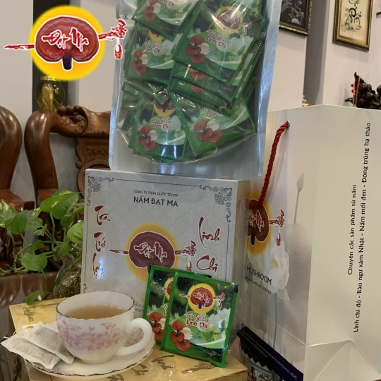 TRÀ TÚI LỌC LINH CHI HOA CÚC